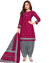 Traditional Function Wear Readymade Suit Collection Purple Pure Cotton Pant Straight Front View
